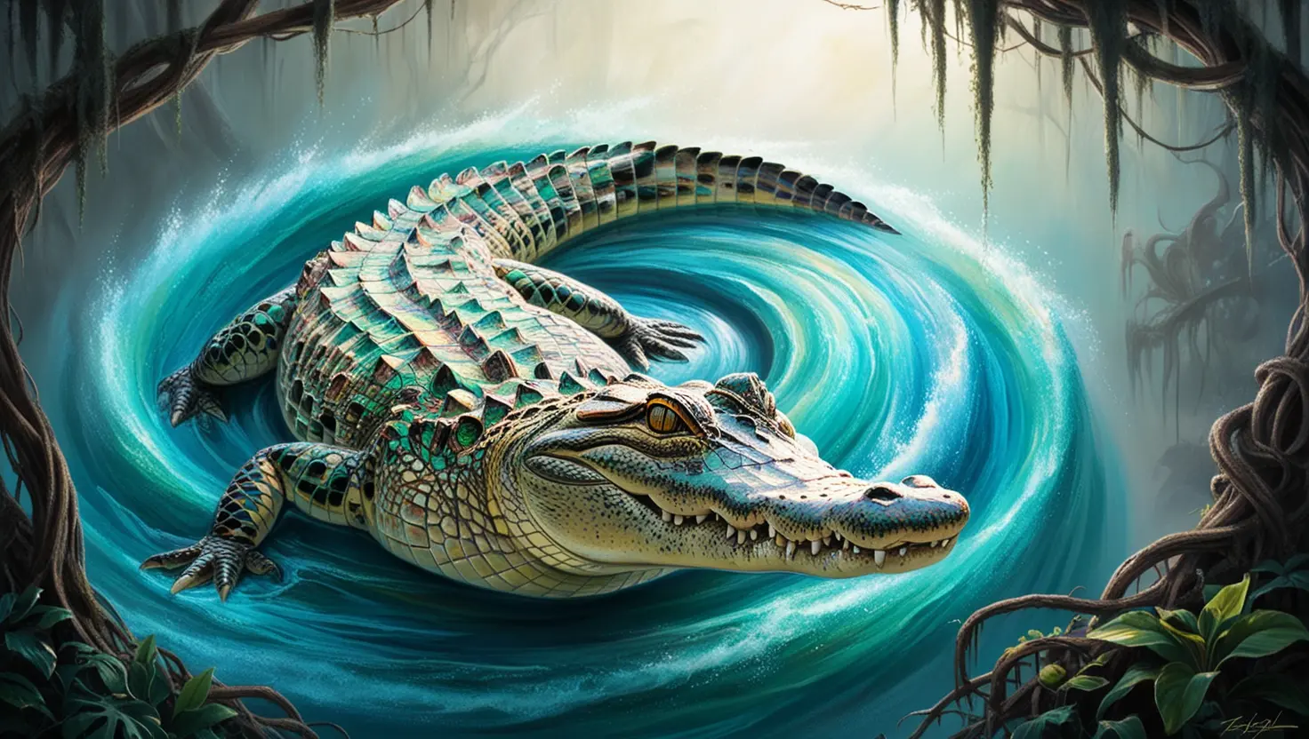 What does an alligator symbolize in dreams?