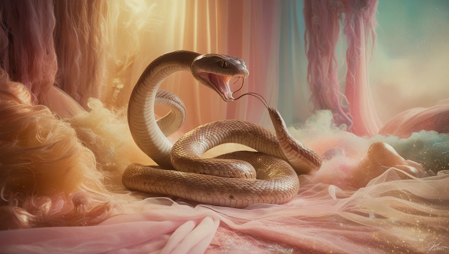 Interpretation of snake colors in dreams