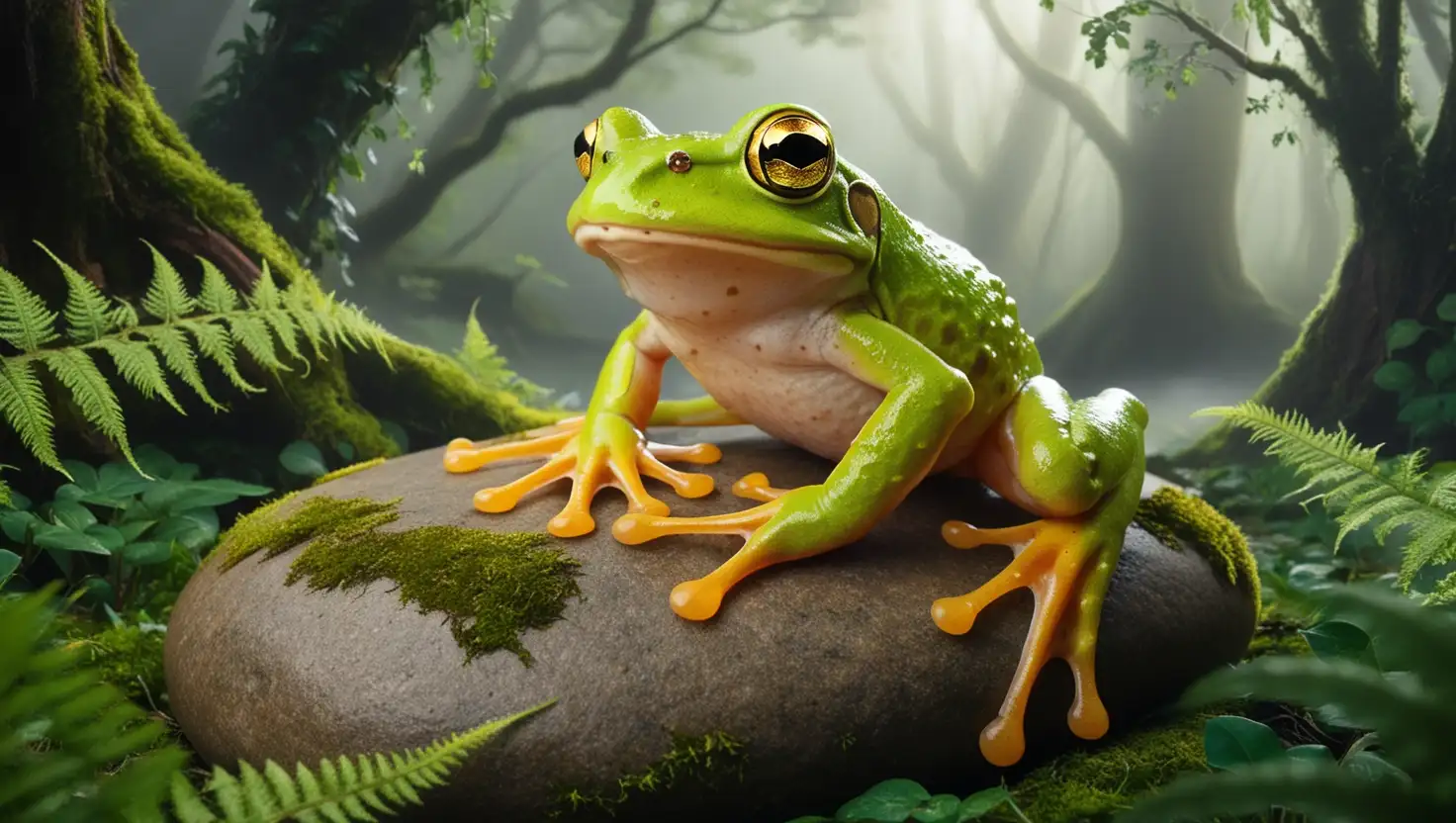 Meaning of frogs in water in my dreams