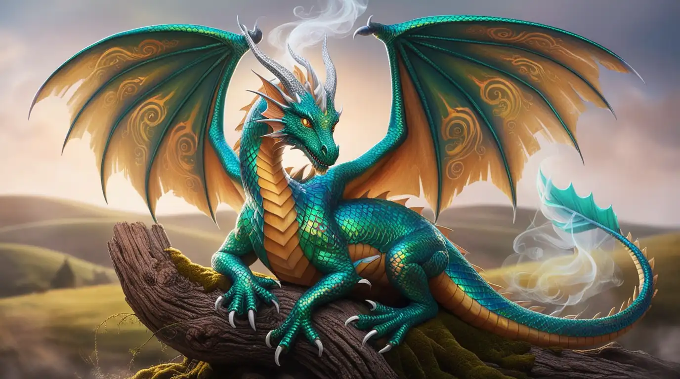 How to interpret a dragon speaking in dreams