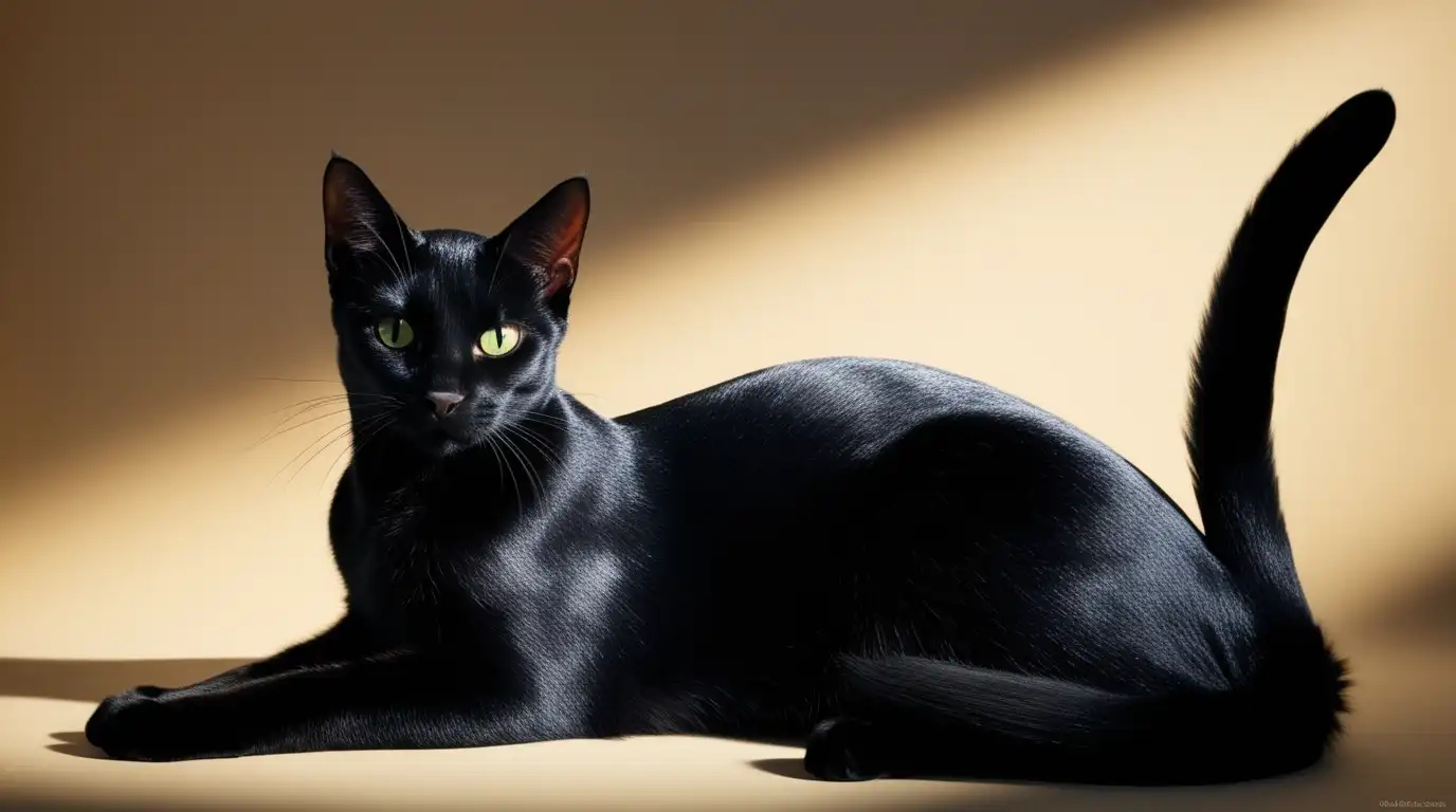 What does a black cat symbolize in a dream?